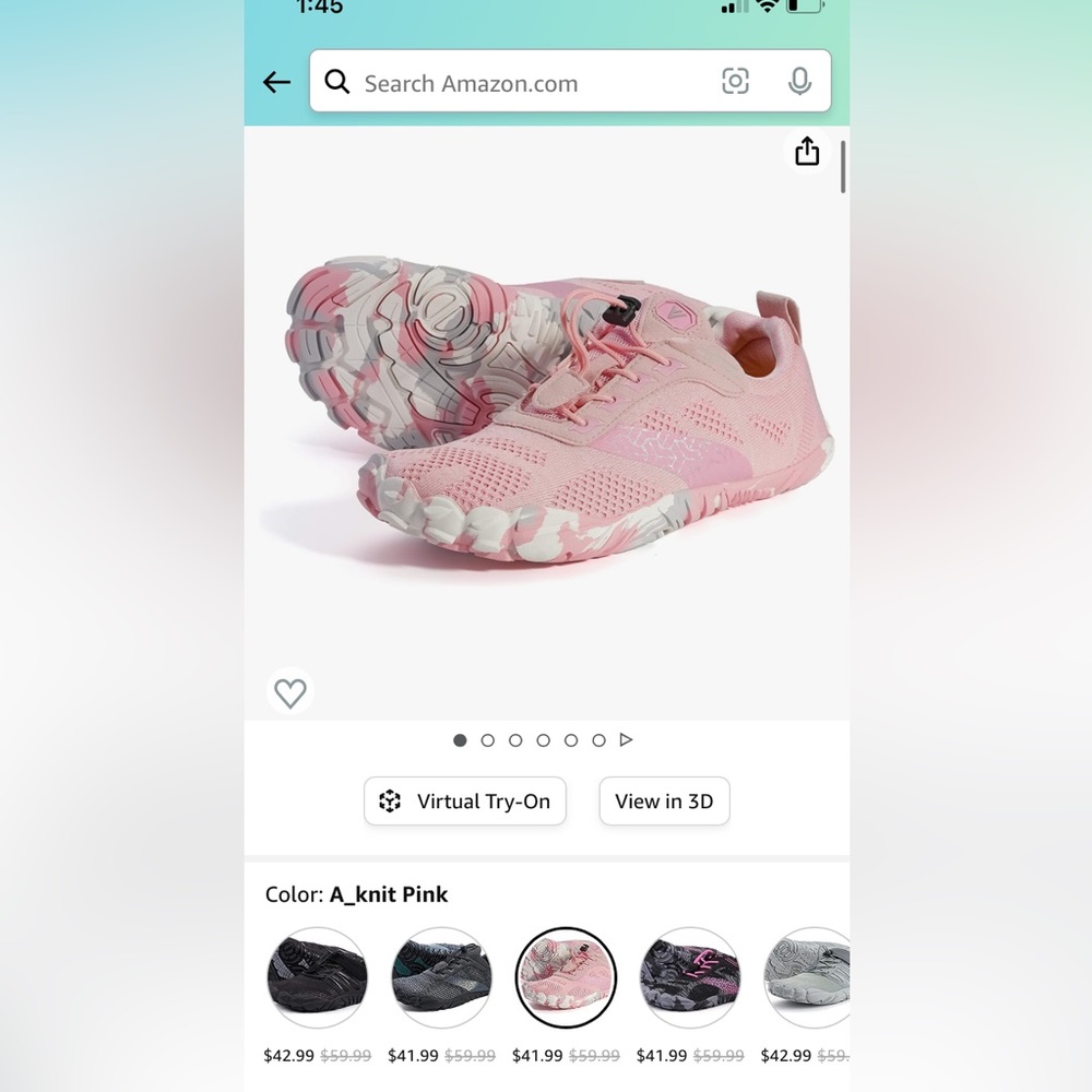 Joomra Barefoot shoes size 40